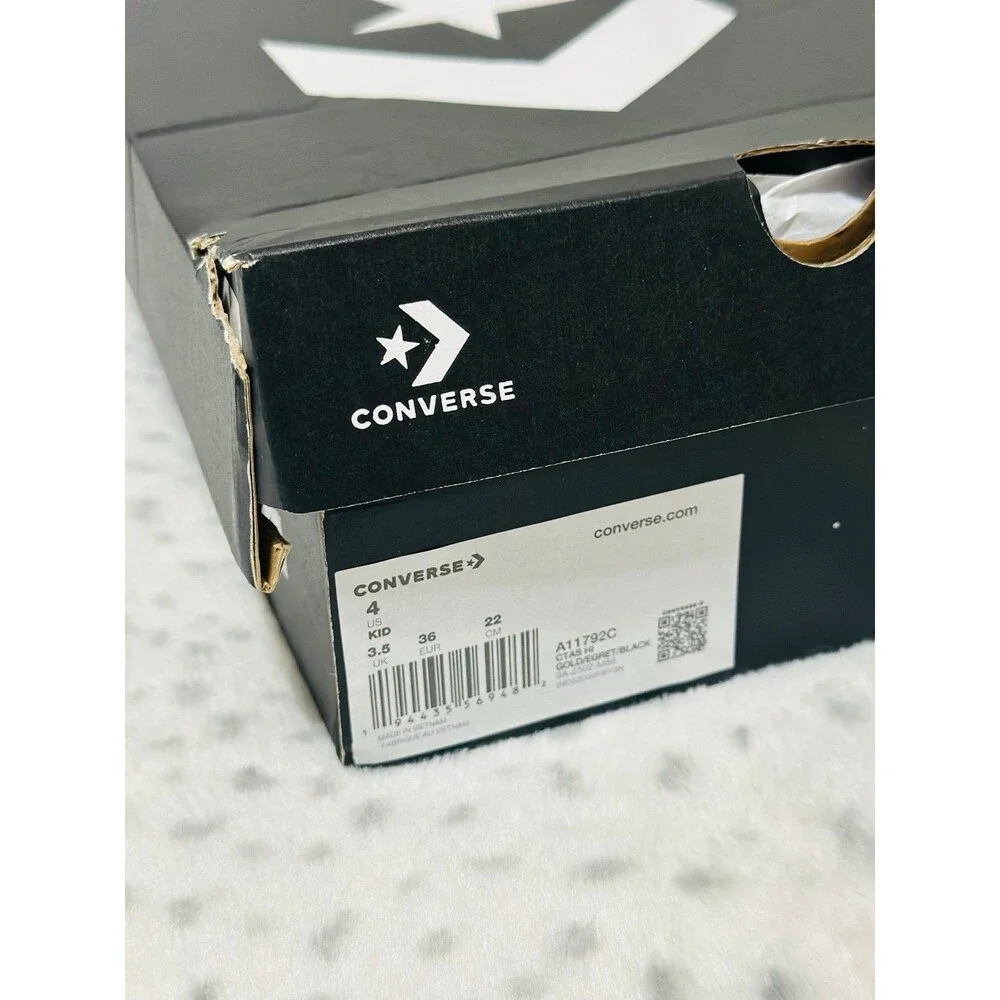 Converse Kids Chuck Taylor All Star Metallic High Top Sneakers